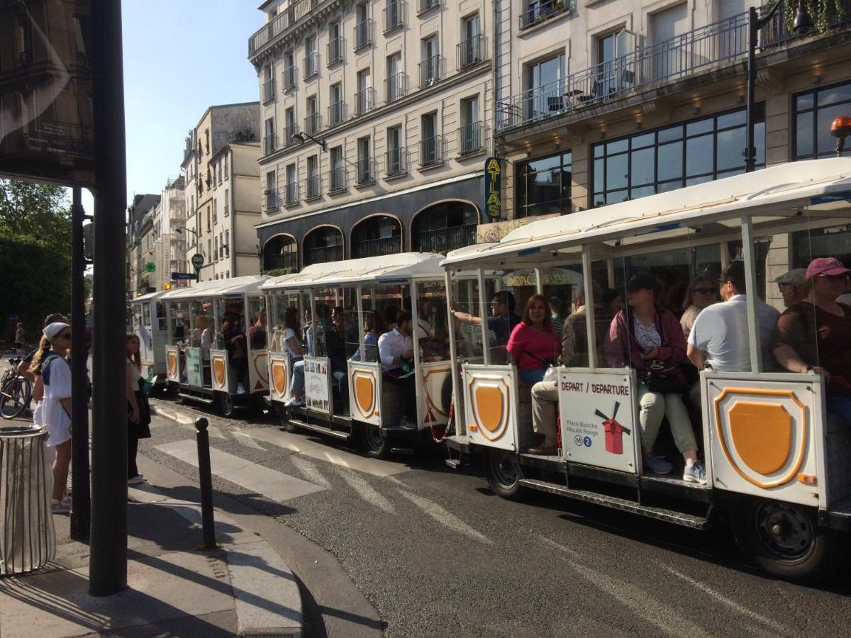 Studio Pigalle De 25 M2 - 2 Lits Simples Type Gigogne Pour 2 Personnes - Quartier Touristique De Paris - 2 Minutes De La Station Metro Pigalle ,Petit Train Vers La Butte Montmartre-Cabaret Moulin Rouge A 200 M,Cabaret Chez Michou-Restaurants-Saunas Eksteriør bilde